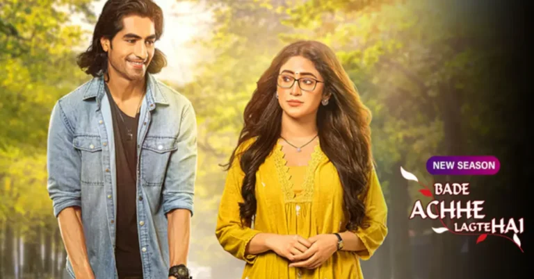 Bhagyashree and Rishabh's first meeting scene from Bade Acche Lagte Hai 3 New Year's Eve episode